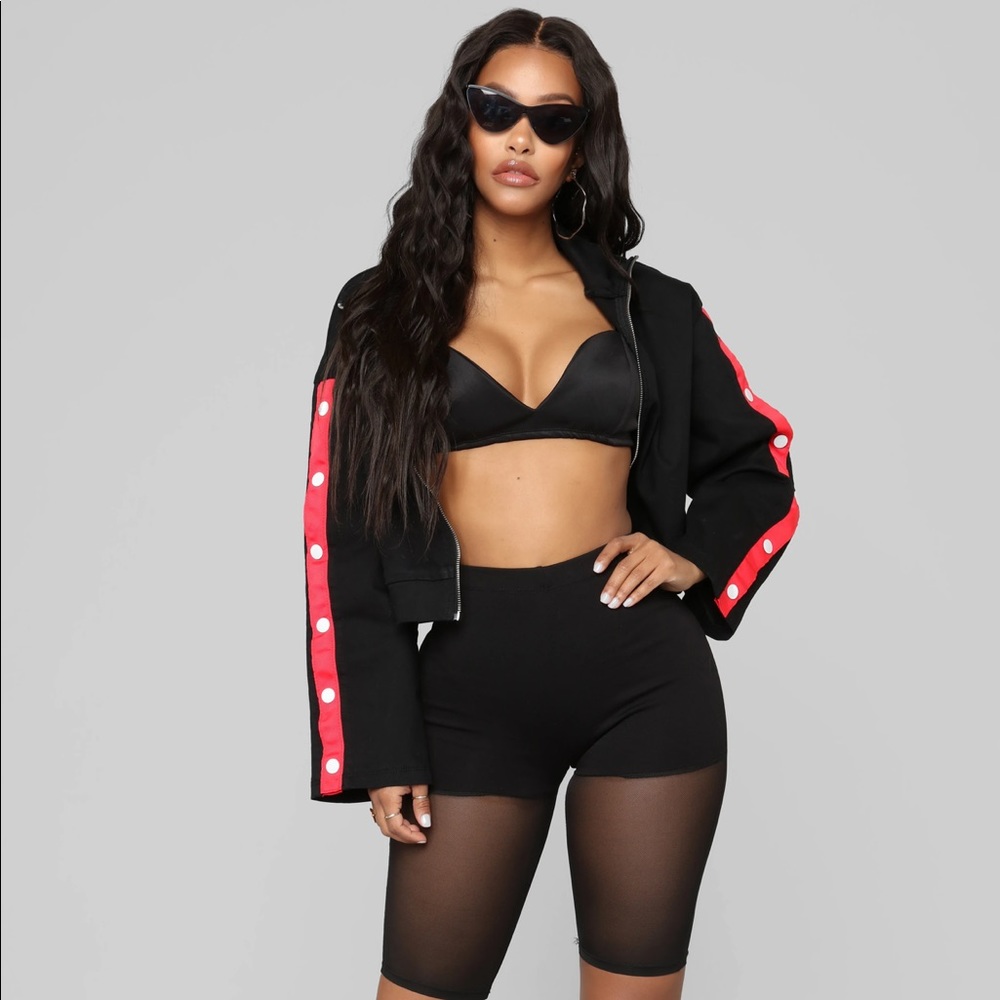 NWT Fashion Nova Cropped Jacket